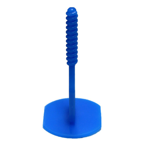 Languettes filetées Longue, bleue, largeur de joint de 3 mm pour les carreaux épais jusqu'à 3 cm. Parfait pour une utilisation en extérieur. Supports filetés pour le système de nivellement de tuiles KARL DAHM