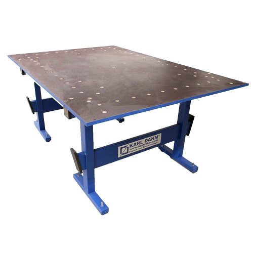 Professional cutting table small, 177 x 124 cm work surface, perfect for tilers