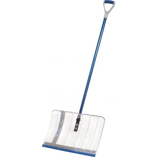 Snow shovel made of light polycarbonate with comfort grip - only for a short time at KARL DAHM
