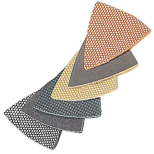 Diamond grinding and polishing pads, single