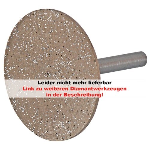 Diamant-Trennscheibe mit 6 mm Schaft