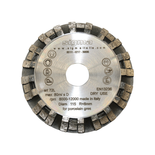 Milling tool rondo, radius 8 mm, order no. 50524