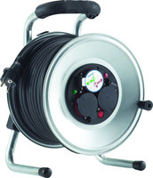 Indoor cable drum with rubber cable, Art 10568
