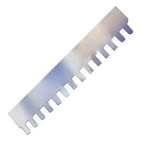 Toothed strip, 10 mm toothing, stainless Art. no. 10635