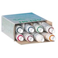 Colorants pour colles à base de polyester et acryliques, 8 tubes No. d'article 11212