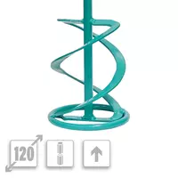 Mixing paddle for leveling compound WK120 with Hexafix®, order no 11884