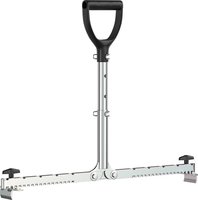 Plate lifter with long, height-adjustable handle. For tiles and slabs from 30 to 62 cm. Back-friendly working