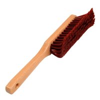 Claw hand broom with special curved bristles and stable wooden handle - new at KARL DAHM