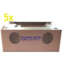 Karl Dahm boîte à poussière set de 5 Art. 12311
