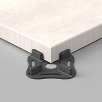 Slab bearing for ceramic tiles | Laying in sand, gravel and grass, slab bearing with screw by KARL DAHM