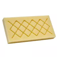 Replacement sponge rhombus, fluted, from KARL DAHM