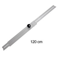 Appareil de mesure de distance KARL DAHM pour les tuiles et les dalles jusqu\'à 120 cm. Appareil de mesure de distance blanc, extensible jusqu\'à 120 cm. Acheter maintenant chez KARL DAHM