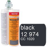 Colle couleur bi-composant Akemi Everclear - cartouche 400 ml, noir Réf. 12974