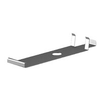 Vertical edge clip "Base" for Eterno pedestal supports - For vertical covering of steps and endings. Stainless steel. Buy now at KARL DAHM.