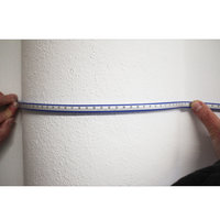Règle courbée de 60 cm, pliable et flexible pour les courbes et les virages. Règle bleue pliable avec échelle de mesure - nouveau chez KARL DAHM