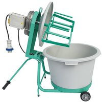 Dispositif de mélange RURFIX\' - Mixez tout pour le mélange et le basculement de mortiers et d\'enduits de nivellement. Capacité de 56 litres.