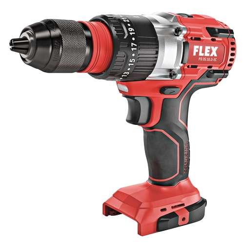 Cordless Impact Drill 18,0 V | 2-Speed | for FLEX Battery-System, no. 40917