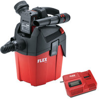 Aspirateur sans fil compact FLEX avec courroie de transport, 18 V, batterie et chargeur inclus
