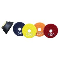 Grinding wheel set Ø 50 mm incl. Velcro mounting plate Art. no. 50489