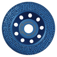 Diamond cup wheel - Blue cup wheel with diamond spikes 125mm for speed adjustable angle grinders or concrete grinders.
