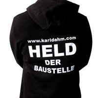 Hero of the Construction Site Hoodie by Karl Dahm