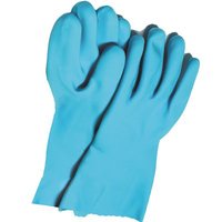 Natural rubber gloves size 10, item no. 10753