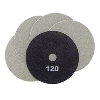 Grinding wheel dry, K 120 for natural and artificial stone - 5 grinding wheels in a set | KARL DAHM