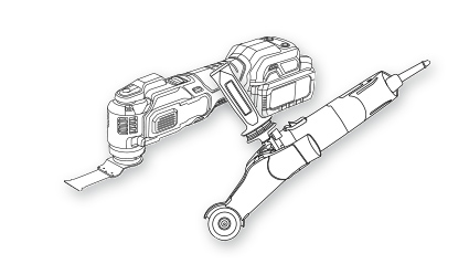 Fugenschneider und Multimaster