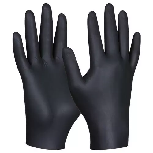 Gants jetables en nitrile taille M, 80 pces