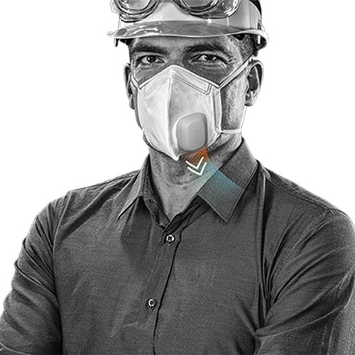 Ventilateur du masque no. 40789 pour masque anti-poussière actif no. 11568