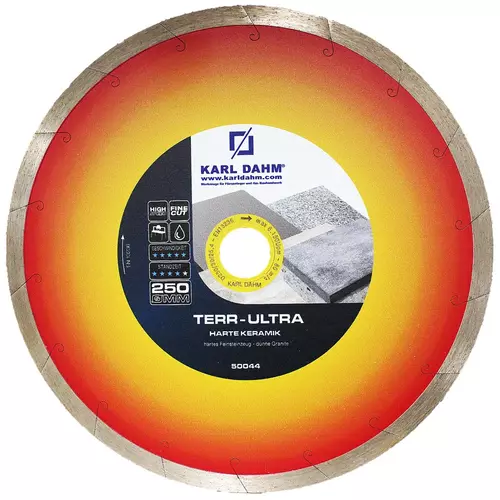 Karl Dahm diamond blade for cutting porcelain tiles 50044