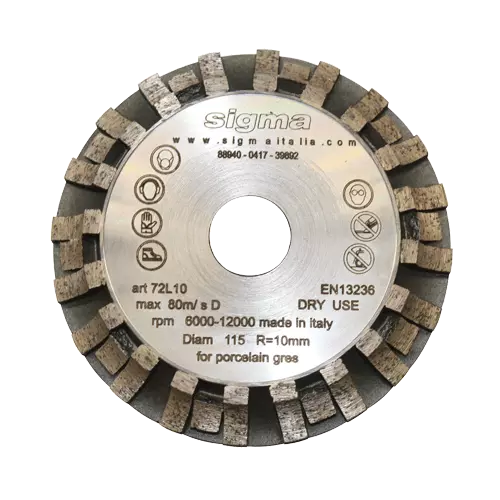 Milling tool rondo, radius 10 mm, order no. 50526