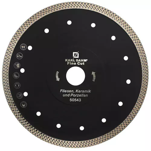 Diamond saw blade Fine Cut, Ø 200 mm, Item No. 50543