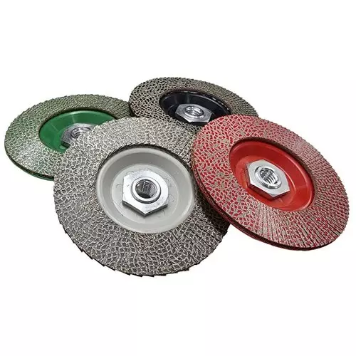 Disques à lamelles diamantés Set de 4 disques pour le ponçage de la pierre naturelle, du grès cérame et plus de KARL DAHM