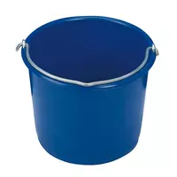 Seau à mortier, couleur bleue, 12 l