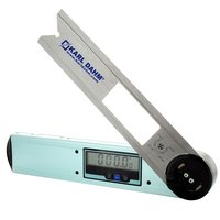 Winkelmesser digital 360° für Fliesenleger - Blauer Winkelmesser mit digitaler Anzeige