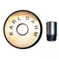 Titanium-coated tungsten carbide scoring wheel with axle Online Shop