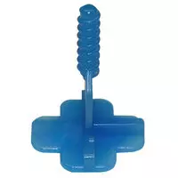 Blue T-piece threaded brackets 2500 pieces | KARL DAHM Levelmac levelling system