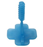 Blue threaded brackets Base for the tile levelling system Levelmac by KARL DAHM | Joint width 3 mm