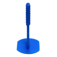 Threaded tabs Long, blue, 3 mm joint width for thick tiles up to 3 cm. Perfect for outdoor use. Threaded brackets for the KARL DAHM tile levelling system