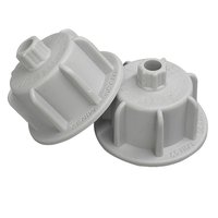 Pull bonnets 50 pieces grey for tile levelling system Karl Dahm