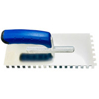 45 degree trowel 8 mm, stainless Info