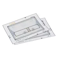 Autocollant pour plaque de déclenchement Edplit Left Right, intégration sans faille dans les murs carrelés, compatible avec les systèmes de rinçage à deux quantités Geberit Sigma, Delta et Tece