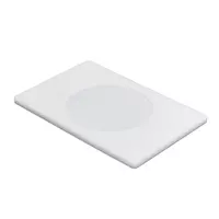 Plaque en plastique blanche de 300 x 200 mm, pour le vibrateur à ventouse sans fil Vibrofix