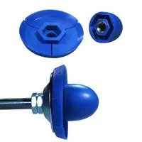 Pressure pad, blue, with nose