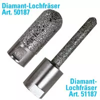 Diamant-Lochfräser von KARL DAHM - in drei Ausführungen kaufen