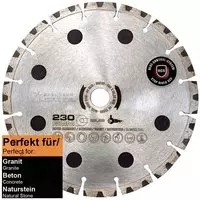 DTS 13: diamond cutting blade red point Ø 230 mm, order no. 50293