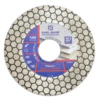Jolly-Star diamond grinding wheel from KARL DAHM for ceramic and fine stoneware tiles - inner bore 30 mm diameter, wheel diameter: 125 mm