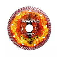 Diamanttrennscheibe Fire Rim Inferno Ø 115 mm für präzise Schnitte in harten Materialien wie Granit und Beton