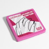 Pinkes flexibles Diamant Handpad zu schleifen von Fliesenkanten mit K60